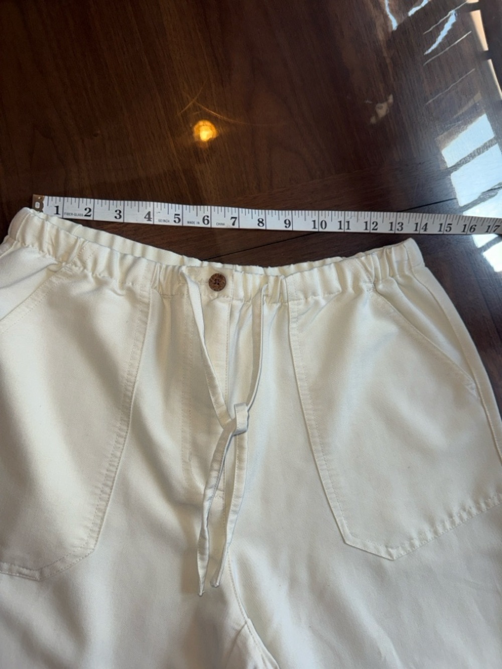 Caribbean Joe drawstring crop size M - Picture 4 of 6